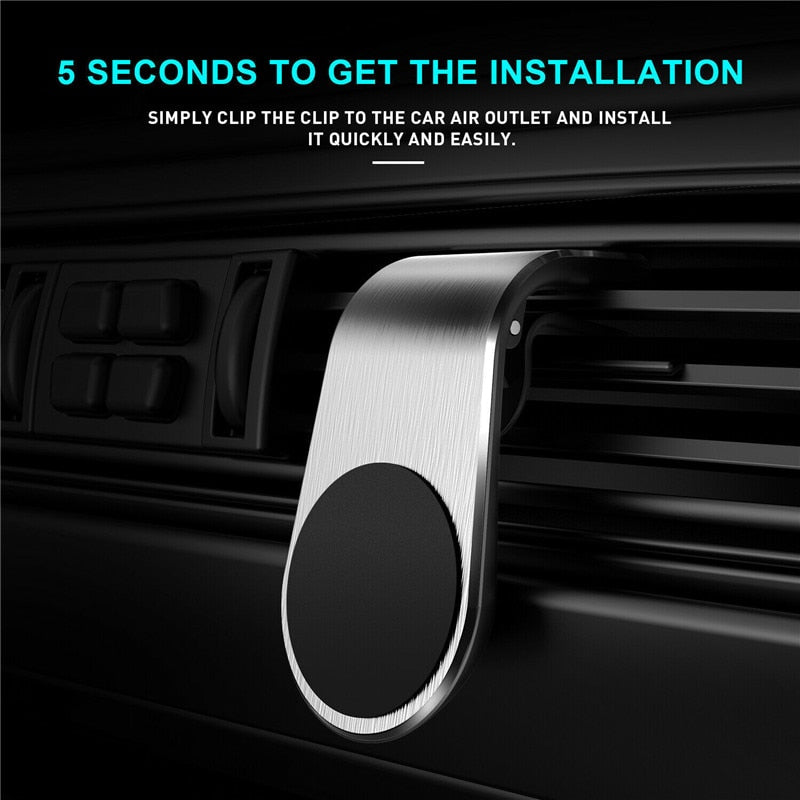 New BBR Magnetic Car Phone Holder Mount Stand Universal Air Vent Clip Mount for iPhone11 Pro Max HuaweiXiaomi in GPS Navigation