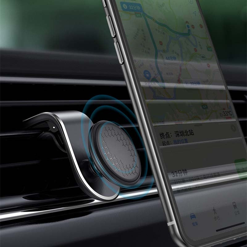 New BBR Magnetic Car Phone Holder Mount Stand Universal Air Vent Clip Mount for iPhone11 Pro Max HuaweiXiaomi in GPS Navigation